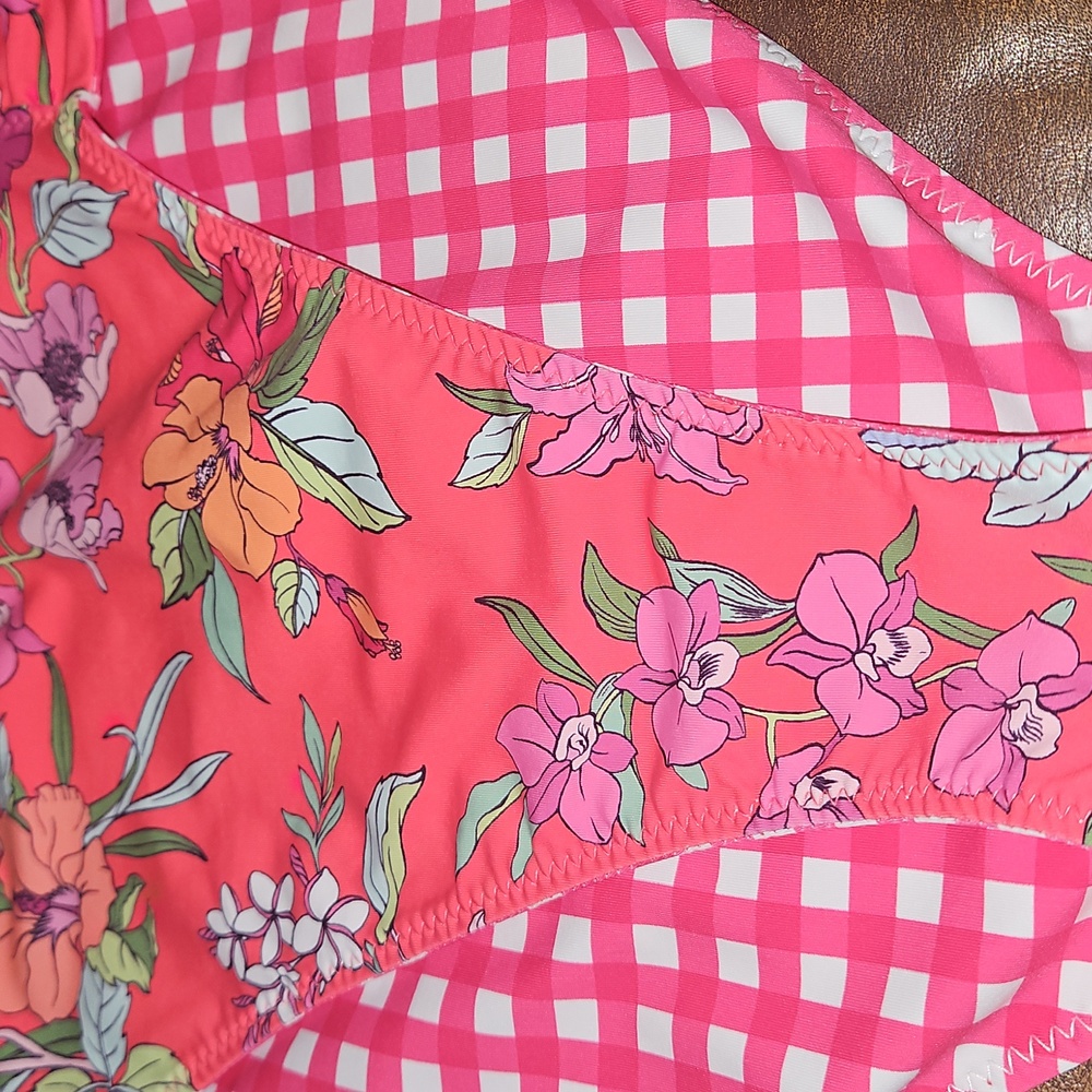 NWT Tommy Bahama Women's Reversible Hipster Swim Bottoms: Passion Pink: XL - Picture 2 of 13